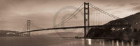 Alan Blaustein  Golden Gate Bridge II Reproducción de arte 90x30cm | Yourdecoration.es