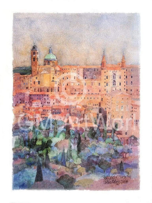 Ralf Westphal  Urbino, Palazzo Ducale, Marche Reproducción de arte 30x40cm | Yourdecoration.es