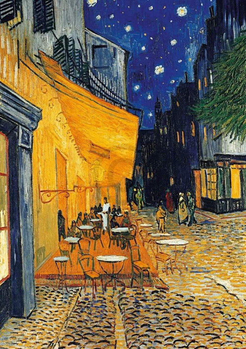 Vincent Van Gogh  CafÃ© Terrasse am Abend Reproducción de arte 21x29.7cm | Yourdecoration.es