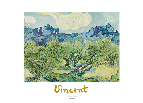 Vincent Van Gogh  Landscapes with olive trees Reproducción de arte 70x50cm | Yourdecoration.es