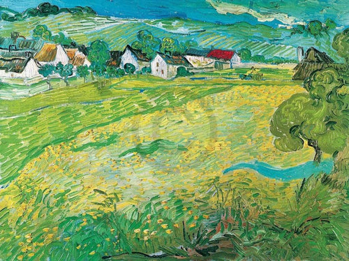 Vincent Van Gogh  Sonnige Wiese bei Auvers, 1890 Reproducción de arte 80x60cm | Yourdecoration.es