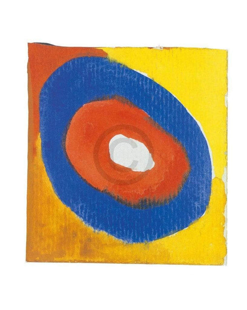 Wassily Kandinsky  Colour studies with technical Reproducción de arte 40x50cm | Yourdecoration.es