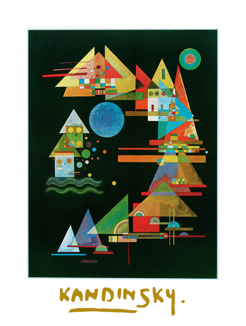 Wassily Kandinsky  Spitzen im Bogen, 1927 Reproducción de arte 60x80cm | Yourdecoration.es