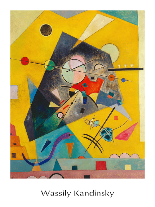 Wassily Kandinsky  Harmonie Tranquille Reproducción de arte 60x80cm | Yourdecoration.es
