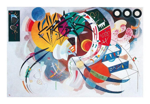 Wassily Kandinsky  Courbe dominante, 1936 Reproducción de arte 50x40cm | Yourdecoration.es