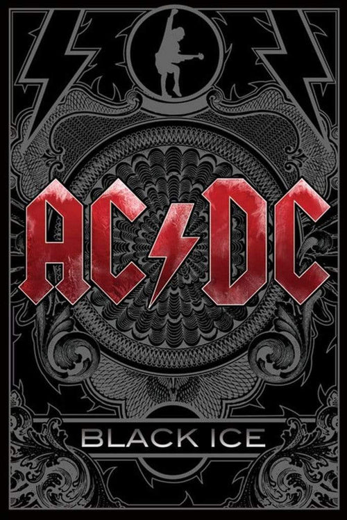Pyramid AC DC Black Ice Póster 61x91,5cm | Yourdecoration.es