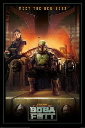 Pyramid PP34918 Star Wars The Book Of Boba Fett Meet The New Boss Póster | Yourdecoration.es