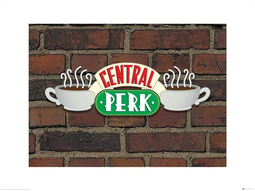 Pyramid Friends Central Perk Sign Reproducción de arte 60x80cm | Yourdecoration.es