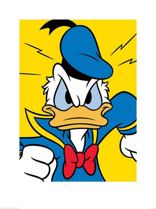 Pyramid Donald Duck Mad Reproducción de arte 60x80cm | Yourdecoration.es