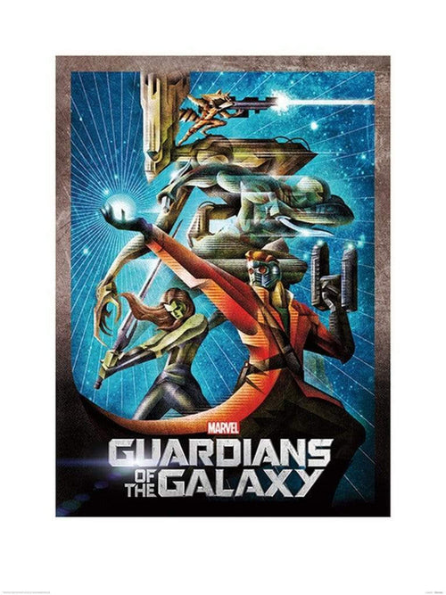 Pyramid Guardians of The Galaxy Orb Reproducción de arte 60x80cm | Yourdecoration.es