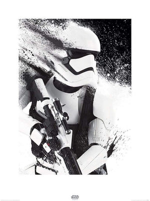 Pyramid Star Wars Episode VII Stormtrooper Paint Reproducción de arte 60x80cm | Yourdecoration.es