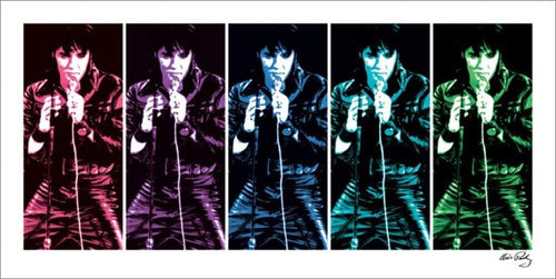 Pyramid Elvis Presley 68 Comeback Special Pop Art Reproducción de arte 50x100cm | Yourdecoration.es