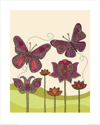 Pyramid Valentina Ramos Butterflies Reproducción de arte 40x50cm | Yourdecoration.es