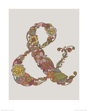 Pyramid Valentina Ramos Ampersand Reproducción de arte 40x50cm | Yourdecoration.es