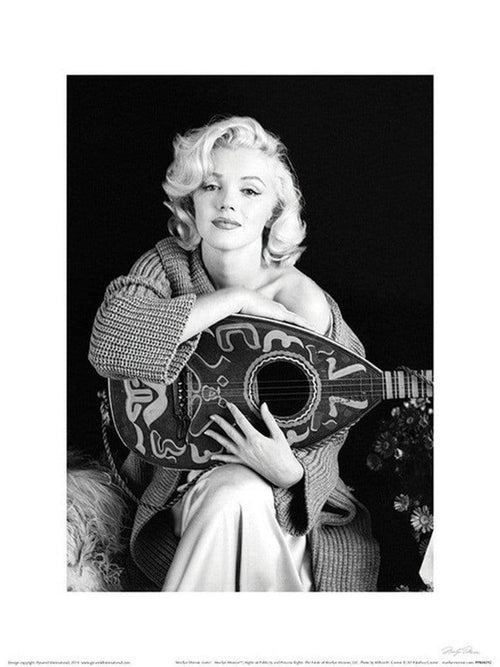 Pyramid Marilyn Monroe Lute Reproducción de arte 30x40cm | Yourdecoration.es