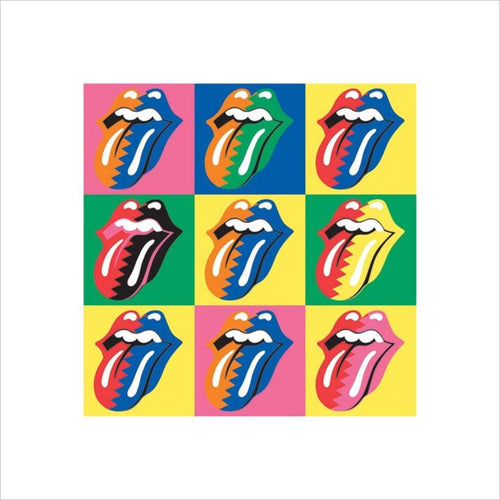 Pyramid The Rolling Stones Pop Art Reproducción de arte 40x40cm | Yourdecoration.es