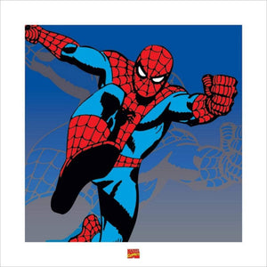 Pyramid Spider Man Marvel Reproducción de arte 40x40cm | Yourdecoration.es