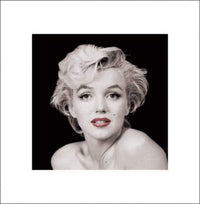Pyramid Marilyn Monroe Red Lips Reproducción de arte 40x40cm | Yourdecoration.es