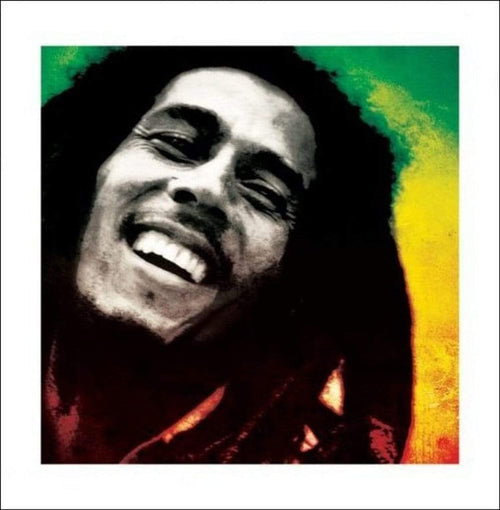 Pyramid Bob Marley Paint Reproducción de arte 40x40cm | Yourdecoration.es