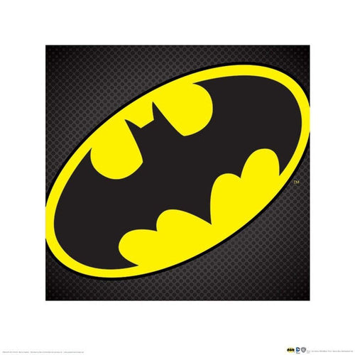 Pyramid DC Comics Batman Symbol Reproducción de arte 40x40cm | Yourdecoration.es