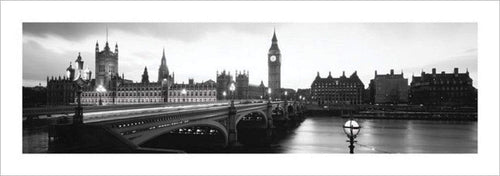 Pyramid London England Reproducción de arte 33x95cm | Yourdecoration.es