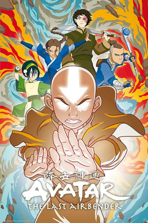 Póster Avatar Mastery Of The Elements 61x91,5cm