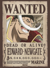 Póster One Piece Wanted Whitebeard 38x52cm