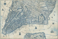 5019 8 wizard genius old vintage city map new york Fotomural Tejido No Tejido 384x260cm 8 Tiras b9bae951 6974 42ce 8a7c 60512de3afea | Yourdecoration.es