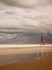 5129 4 wizard genius chair at the beach Fotomural Tejido No Tejido 192x260cm 4 Tiras | Yourdecoration.es