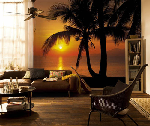 8 255 komar palmy beach sunrise Fotomural 368x254 fd1a304c a4b1 4b76 94a6 7e2106ebc758 | Yourdecoration.es