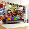 Artgeist Colorful Graffiti Fotomural Tejido No Tejido Ambiente | Yourdecoration.es