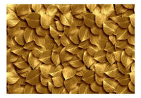 Artgeist Golden Leaves Fotomural Tejido No Tejido | Yourdecoration.es
