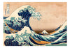 Artgeist Hokusai The Great Wave off Kanagawa Reproduction Fotomural Tejido No Tejido | Yourdecoration.es
