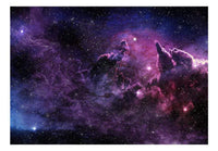 Artgeist Purple Nebula Fotomural Tejido No Tejido | Yourdecoration.es