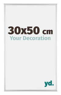 Austin Aluminio Marco De Fotos 30x50cm Plateado Muy Brillante Delantera Tamano | Yourdecoration.es