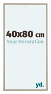 Austin Aluminio Marco De Fotos 40x80cm Champan Delantera Tamano | Yourdecoration.es