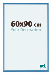 Austin Aluminio Marco De Fotos 60x90cm Acero Azul Delantera Tamano | Yourdecoration.es