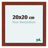 Como MDF Marco De Fotos 20x20cm Cerezas Parte Delantera Tamano | Yourdecoration.es