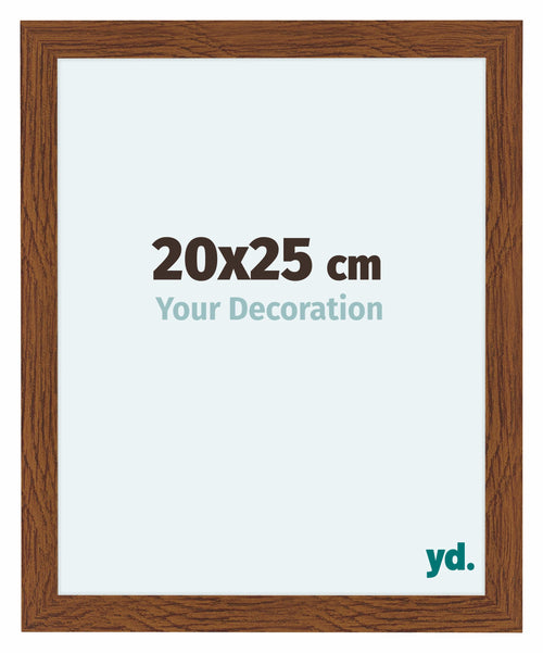 Como MDF Marco De Fotos 20x25cm Roble Rustico Parte Delantera Tamano | Yourdecoration.es