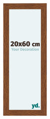 Como MDF Marco De Fotos 20x60cm Roble Rustico Parte Delantera Tamano | Yourdecoration.es