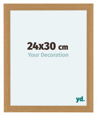 Como MDF Marco De Fotos 24x30cm Haya Parte Delantera Tamano | Yourdecoration.es