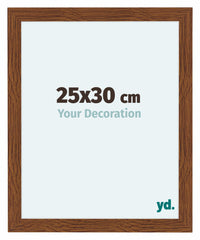 Como MDF Marco De Fotos 25x30cm Roble Rustico Parte Delantera Tamano | Yourdecoration.es