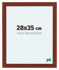 Como MDF Marco De Fotos 28x35cm Cerezas Parte Delantera Tamano | Yourdecoration.es