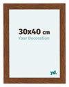 Como MDF Marco De Fotos 30x40cm Roble Rustico Parte Delantera Tamano | Yourdecoration.es