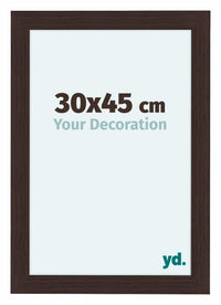 Como MDF Marco De Fotos 30x45cm Roble Oscuro Parte Delantera Tamano | Yourdecoration.es