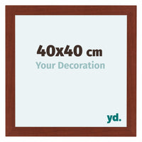 Como MDF Marco De Fotos 40x40cm Cerezas Parte Delantera Tamano | Yourdecoration.es