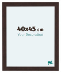 Como MDF Marco De Fotos 40x45cm Roble Oscuro Parte Delantera Tamano | Yourdecoration.es