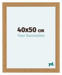Como MDF Marco De Fotos 40x50cm Haya Parte Delantera Tamano | Yourdecoration.es
