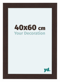 Como MDF Marco De Fotos 40x60cm Roble Oscuro Parte Delantera Tamano | Yourdecoration.es