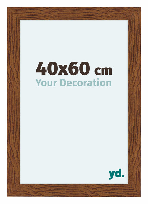 Como MDF Marco De Fotos 40x60cm Roble Rustico Parte Delantera Tamano | Yourdecoration.es
